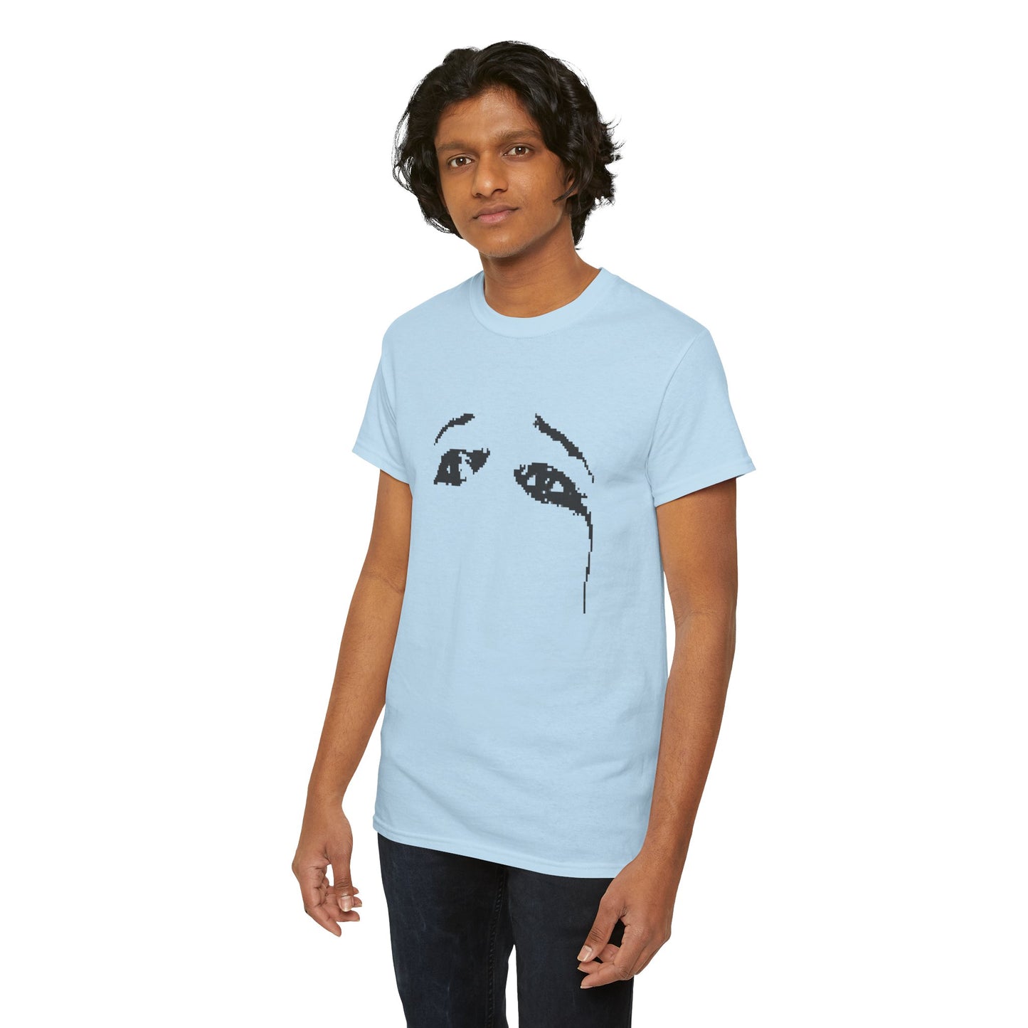 Minimalist Teary Eyes Graphic Tee