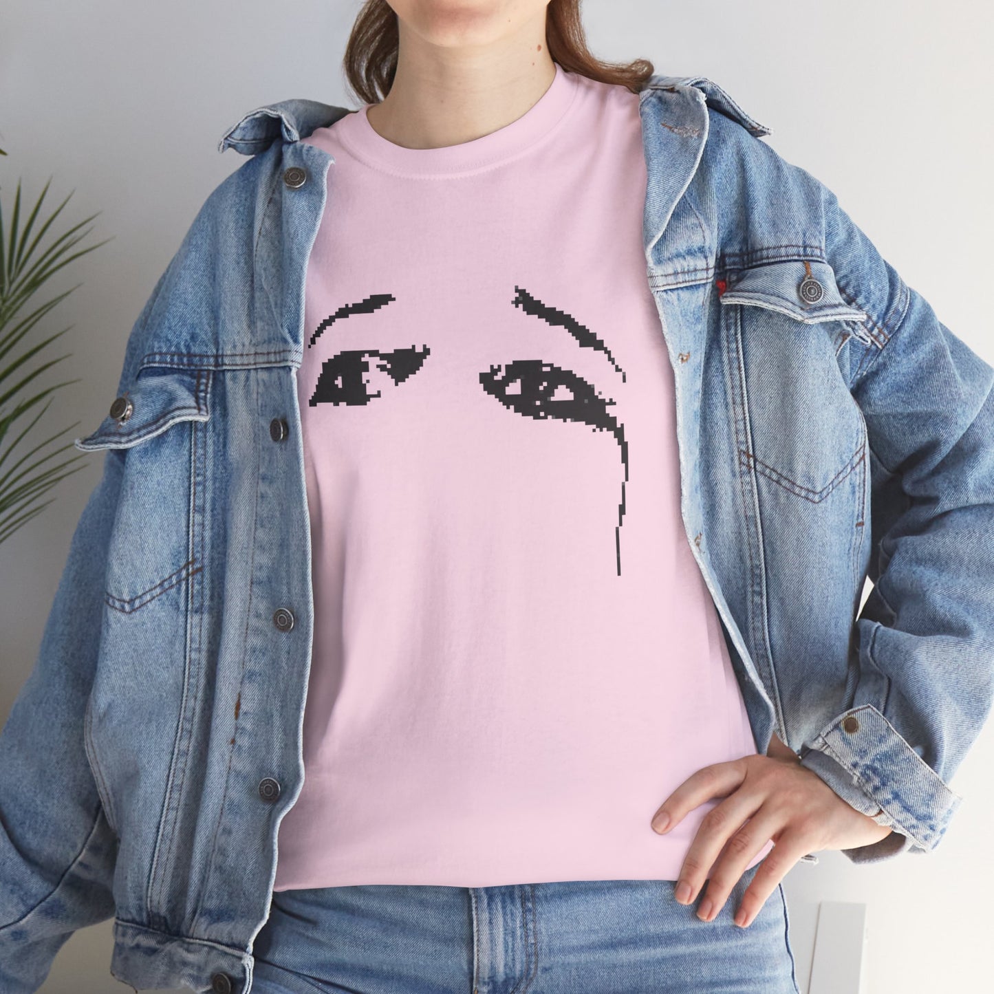 Minimalist Teary Eyes Graphic Tee