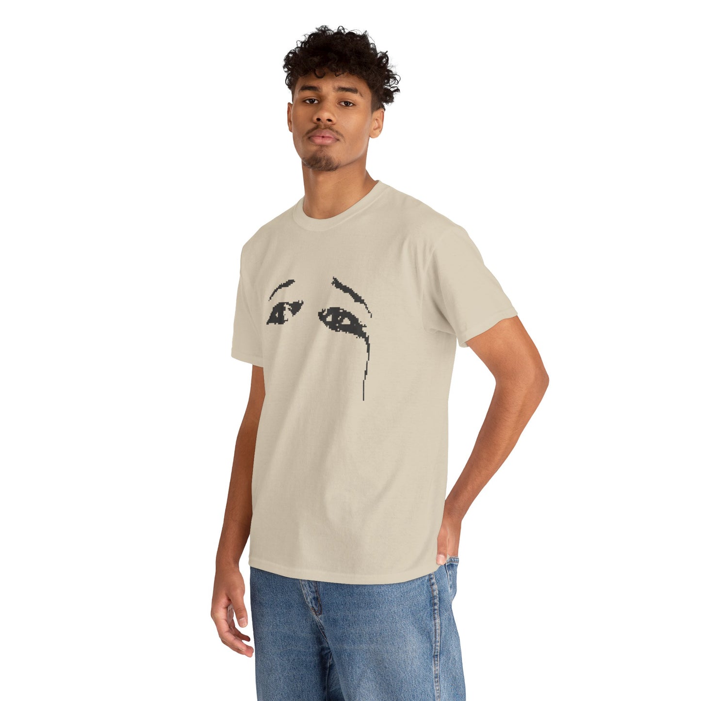 Minimalist Teary Eyes Graphic Tee